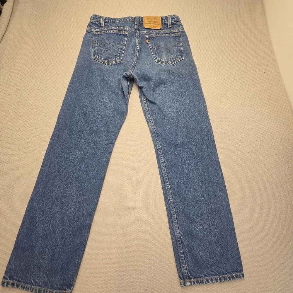 Vintage Levis 505 Regular Fit Straight Leg Jeans Mens 33x30 Mexico 100% Cotton